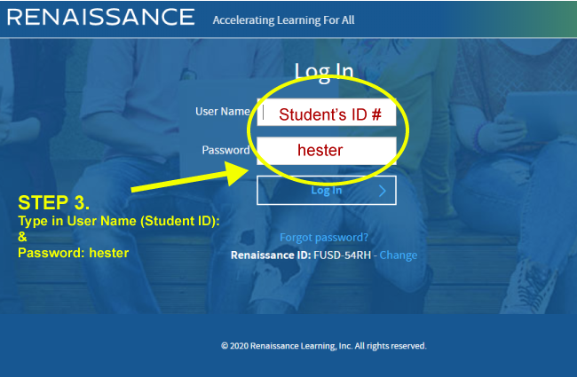 Step 3. Log In  